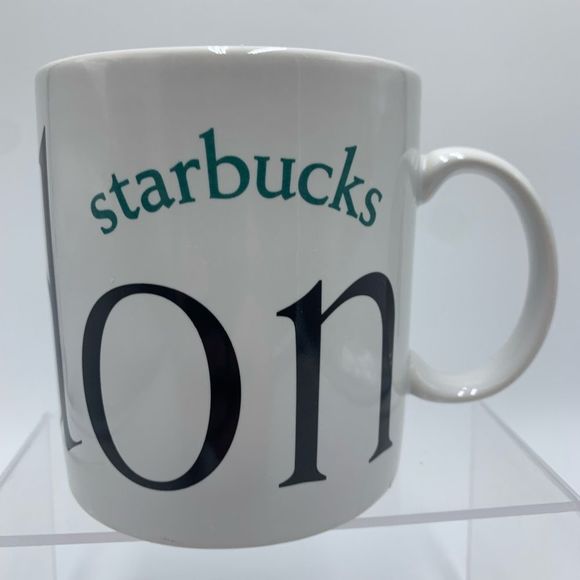 Starbucks London City Mug Collector Series 1999 Big Ben Green Graphic 20… - Picture 3 of 6